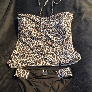 Miss Me halter tankini